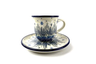 B10 Bunzlau Espresso mokje met schotel 2752X 70ml B10 Tulp Espresso Kop & Schotel 70 ml